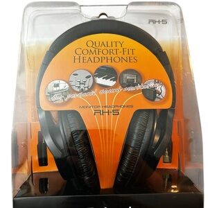 Roland Closed-Back Comfort Fit Stereo Headphones | Dynamic Quality Sound | RH-5